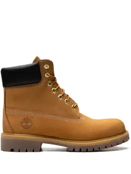 Timberland: Коричневые ботинки 