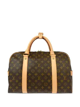 Louis Vuitton Pre-Owned: Коричневая дорожная сумка 