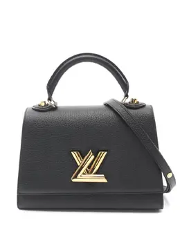 Louis Vuitton Pre-Owned: Чёрная сумка 