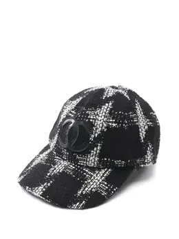 CHANEL Pre-Owned: Чёрная кепка 