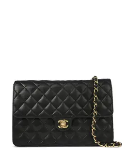 CHANEL Pre-Owned: Чёрная сумка 