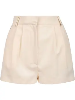 Elisabetta Franchi: Белые шорты 