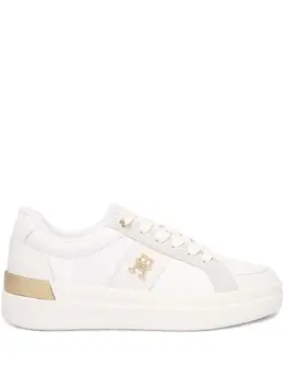 Tommy Hilfiger: Белые кроссовки 