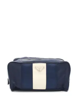 Prada Pre-Owned: Синий клатч 
