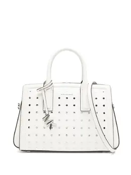 Michael Kors: Белая сумка-шоппер 