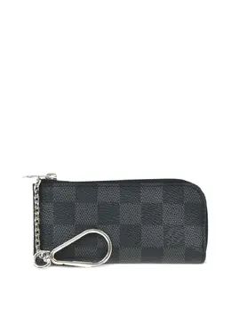 Louis Vuitton Pre-Owned: Чёрный кошелёк 