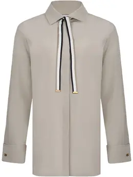 Max Mara: Бежевая рубашка 