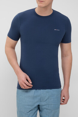 Kiton: Футболка с вышивкой 