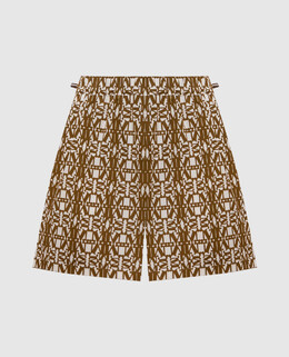 Max Mara: Коричневі шорти 