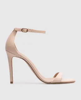 Stuart Weitzman: Бежевые босоножки  Nudist