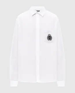 Dolce&Gabbana: Белая рубашка 
