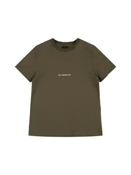 GIVENCHY: Хлопковая футболка 