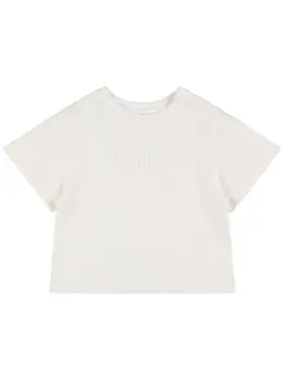 CHLOÉ: Хлопковая футболка 