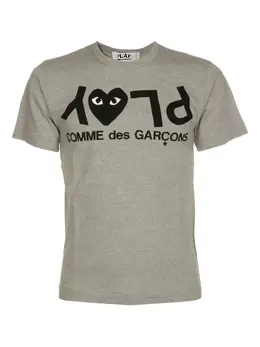Comme Des Garçons Play: Хлопковая футболка  Play