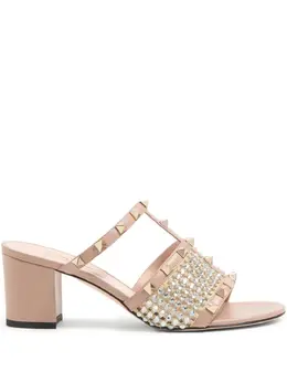 Valentino Garavani: Светлые сандалии 