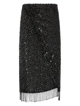 Roberto Cavalli: Юбка бахромой 
