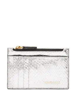 Roberto Cavalli: Серебристый картхолдер 