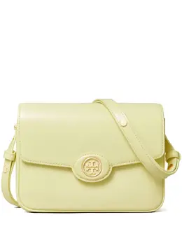 Tory Burch: Жёлтая сумка  Robinson