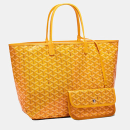 Goyard: Жёлтая сумка-шоппер 