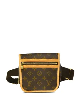 Louis Vuitton Pre-Owned: Коричневая поясная сумка 