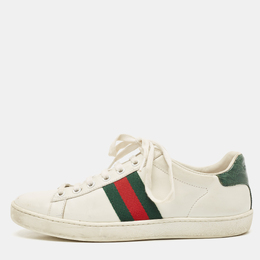 Gucci: Белые кроссовки  Web