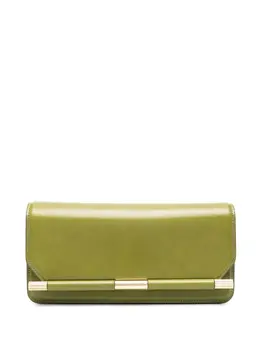 Victoria Beckham: Зелёный клатч 