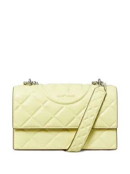 Tory Burch: Жёлтая сумка  Flemming