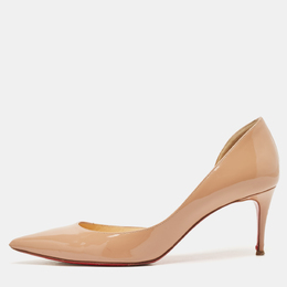 Christian Louboutin: Бежевые туфли 