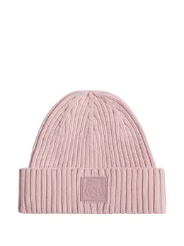 Maison Kitsuné: Розовая шапка 