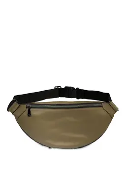 Lancel: Зелёная поясная сумка 
