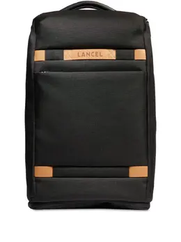 Lancel: Чёрный рюкзак 