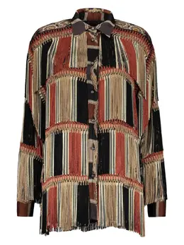 ETRO: Чёрная рубашка 