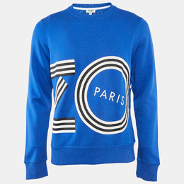 Kenzo: Голубой свитшот 