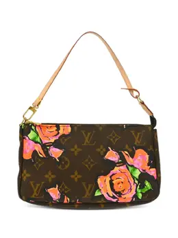Louis Vuitton Pre-Owned: Коричневый клатч 