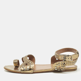 Alaia: Коричневые сандалии 