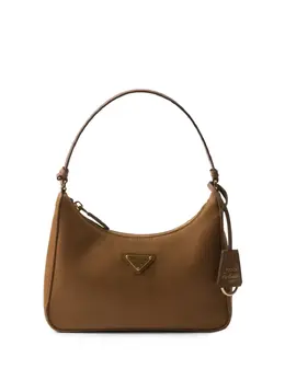 Prada: Коричневая сумка 