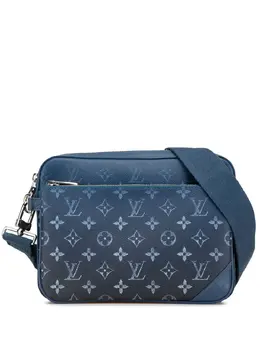 Louis Vuitton Pre-Owned: Голубая сумка через плечо 