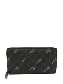 Gucci Pre-Owned: Чёрный кошелёк 