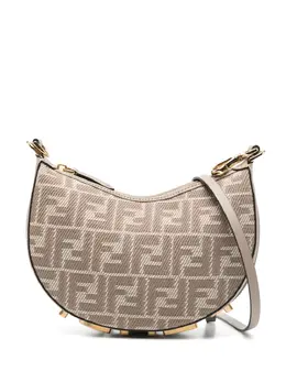 FENDI: Светлая сумка через плечо 