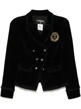 CHANEL Pre-Owned: Двубортная куртка 