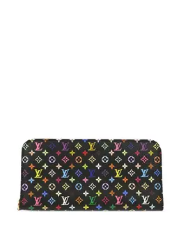 Louis Vuitton Pre-Owned: Чёрный кошелёк 
