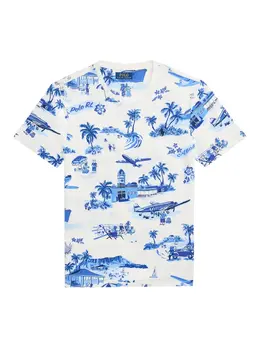 Polo Ralph Lauren: Футболка с принтом 