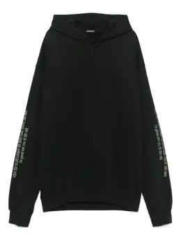 Ann Demeulemeester: Чёрная толстовка 