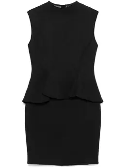 Lanvin: Платье с баской 