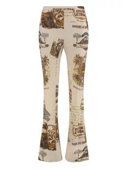 RHUDE: Расклешённые брюки 