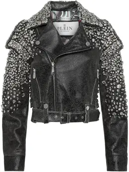 Philipp Plein: Кожаная куртка 