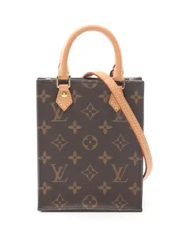 Louis Vuitton Pre-Owned: Коричневая сумка 