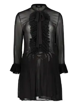DSQUARED2: Платье с оборками 
