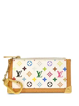 Louis Vuitton Pre-Owned: Белый кошелёк 