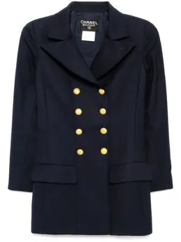 CHANEL Pre-Owned: Двубортная куртка 